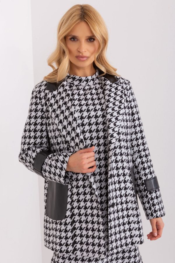Black Jacket in Jackets, Vests For Women with Cotton and Spandex