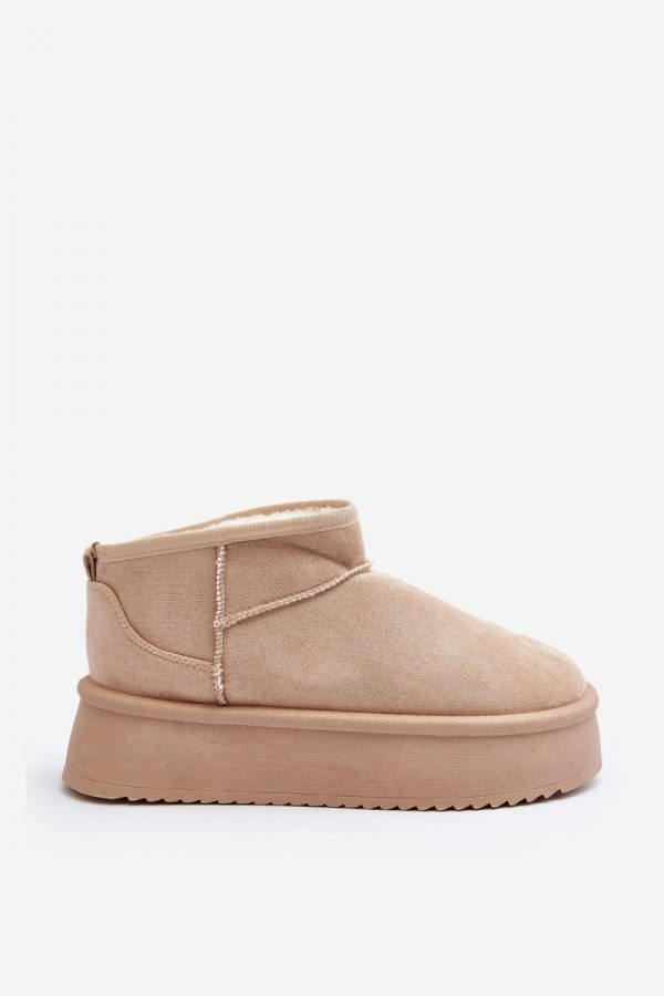 beige Snow boots model 191631 Step in style