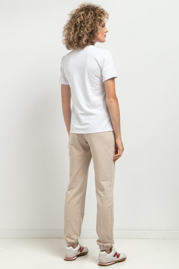 White Blouse 7 in Cotton and Spandex