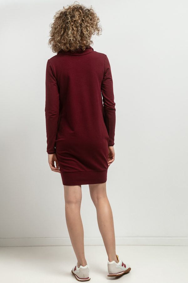 Red Daydress in Day Dresses with Cotton and Polyester