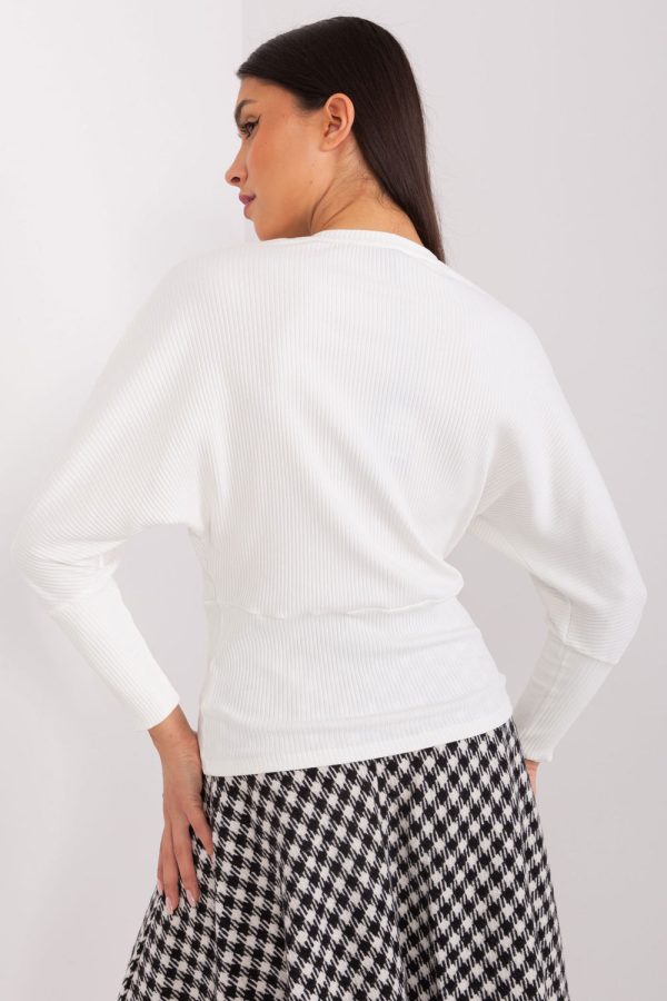 Beige Blouse in Women`s Blouses, Tunics with Cotton and Spandex