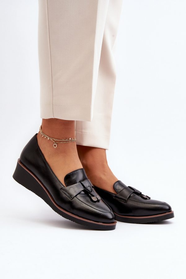 Black Buskin Low Shoes in Women`s Ankle Boots & Booties with Fabric, Footbed, Upper Height and Heel Height