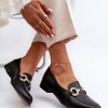 1014844.jpg Black Mocassin in Moccasins, Loafers with Fabric, Footbed, Upper Height and Heel Height