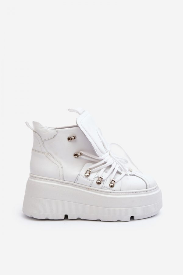 white Sport Shoes model 192278 Step in style