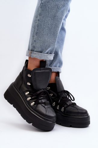 black Sport Shoes model 192279 Step in style
