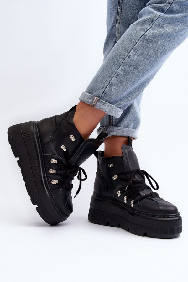 black Sport Shoes model 192279 Step in style