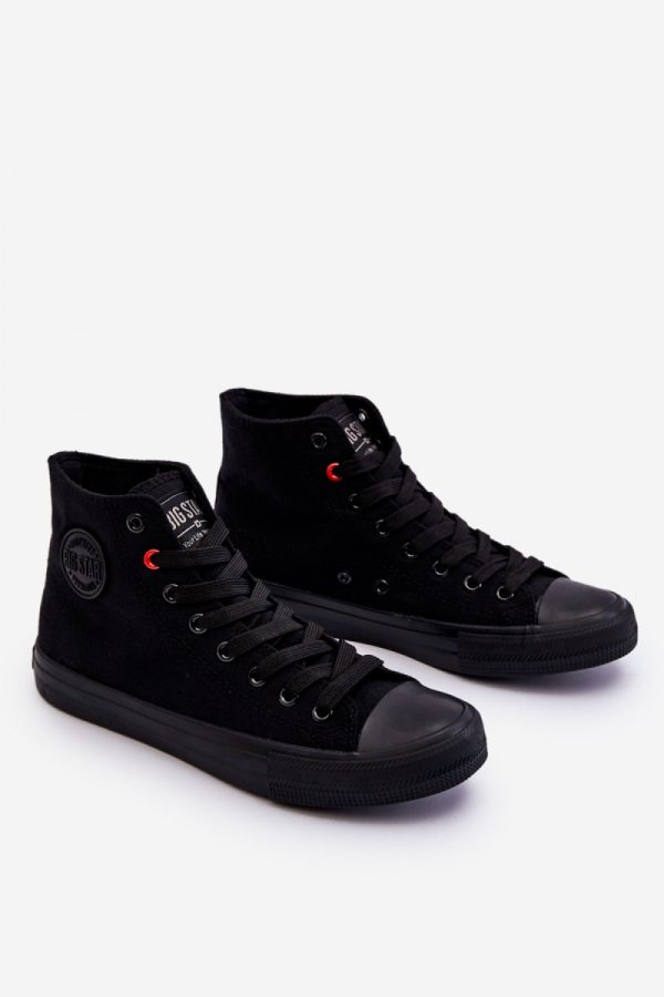 black Sneakers model 192306 Step in style