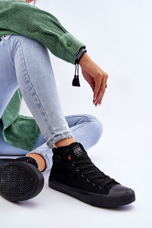 black Sneakers model 192306 Step in style