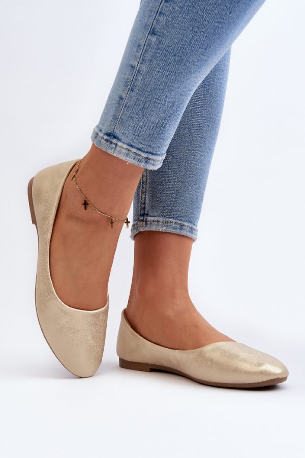 yellow Ballet flats model 192478 Step in style