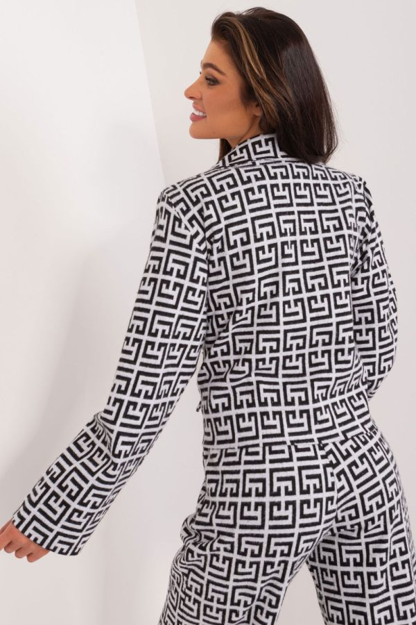 Black Jacket in Jackets, Vests For Women with Cotton and Nylon