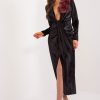Black Evening Dress in Evening Dresses with Cotton, Spandex and Polyester