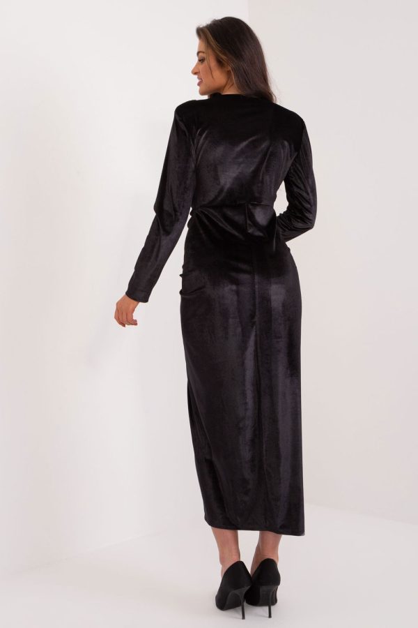 Black Evening Dress in Evening Dresses with Cotton, Spandex and Polyester