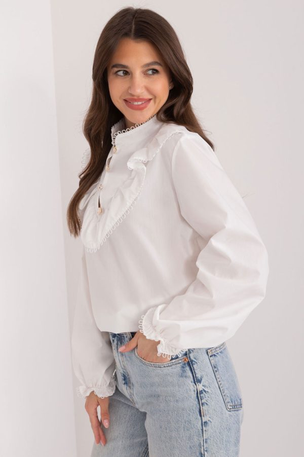white Blouse model 192517 Lakerta