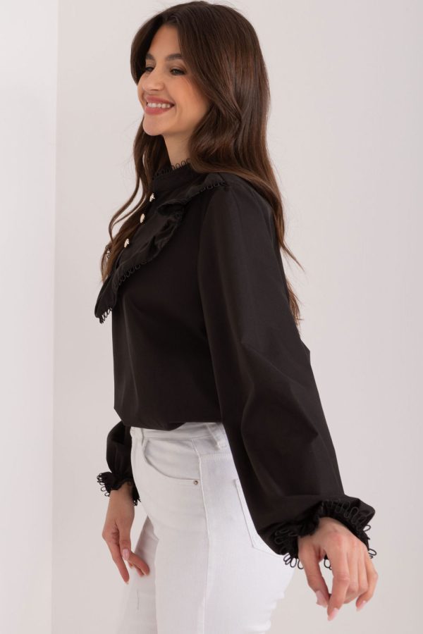 black Blouse model 192518 Lakerta