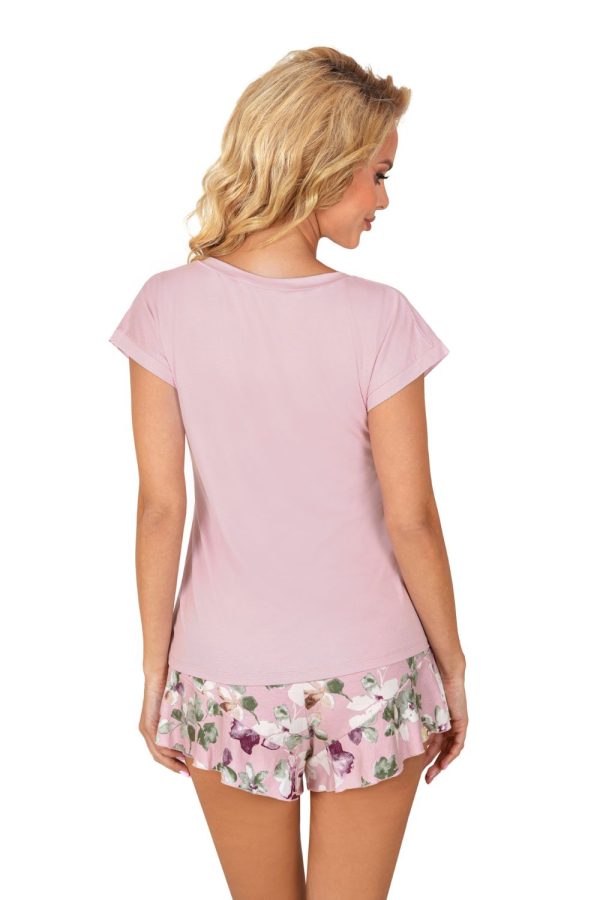 Pink Pyjama in Women`s Pyjamas, Sleepwear Sets with Spandex and Viscose