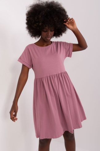 pink Daydress model 192727 Rue Paris