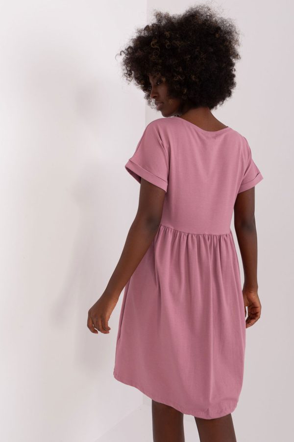 pink Daydress model 192727 Rue Paris