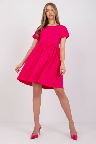 pink Daydress model 192728 Rue Paris
