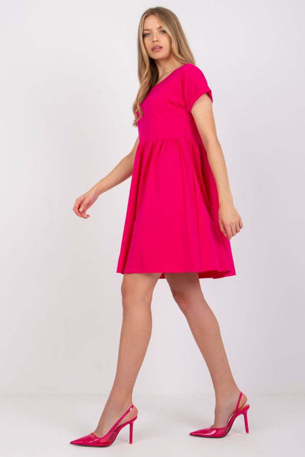 pink Daydress model 192728 Rue Paris