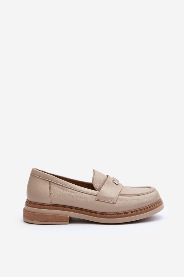 beige Mocassin model 192890 Step in style
