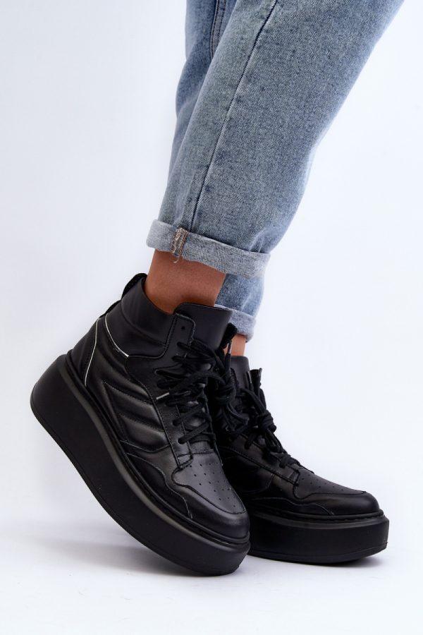 black Sport Shoes model 192937 Step in style