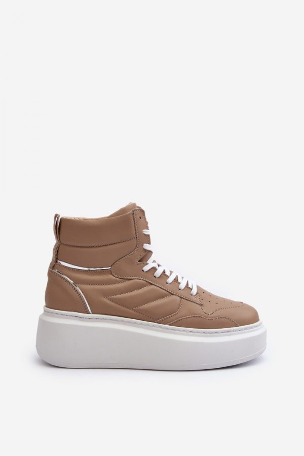beige Sport Shoes model 192938 Step in style