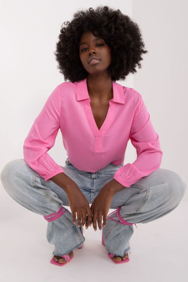 Pink Blouse...Viscose