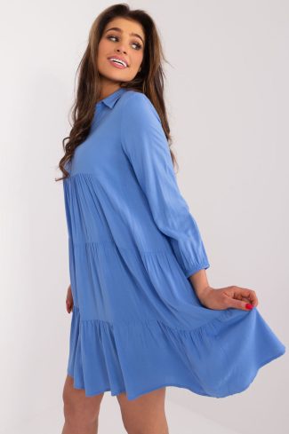 1017778 Blue Daydress.Viscose