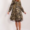 Black Evening Dress in Evening Dresses with Cotton and Polyester