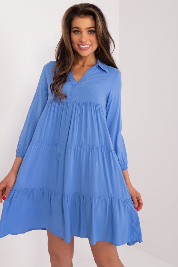 Blue Daydress.Viscose