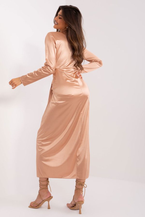 Pink Evening Dress in Evening Dresses with Spandex and Polyester