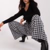 Black Women Trousers in Pants, Trousers, Shorts with Cotton and Spandex