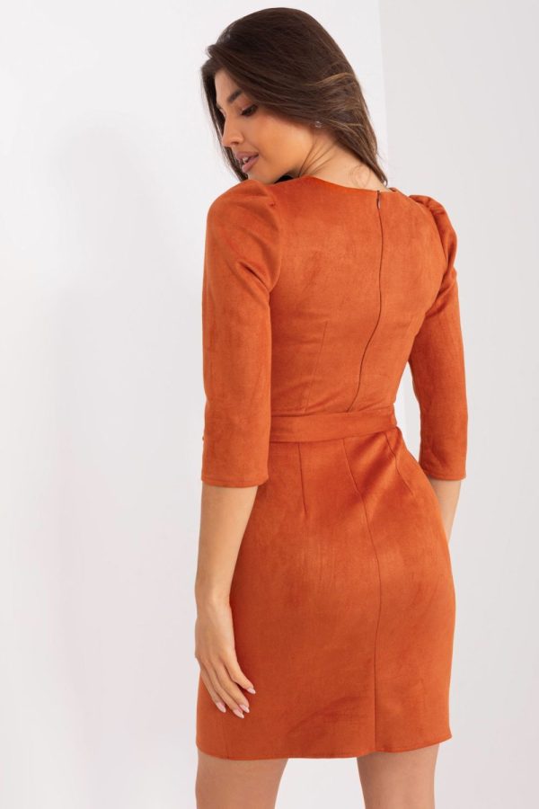 orange Daydress model 193125 Lakerta