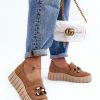Beige Half Shoes in Women`s Ankle Boots & Booties with Fabric, Footbed, Upper Height, Heel Height and Platform Height
