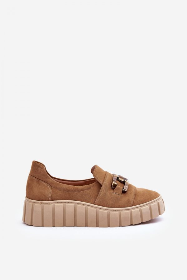 Beige Half Shoes in Women`s Ankle Boots & Booties with Fabric, Footbed, Upper Height, Heel Height and Platform Height