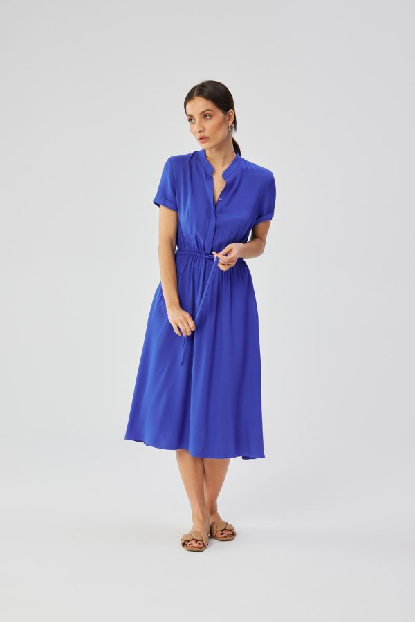Blue Daydress in Day Dresses with Viscose