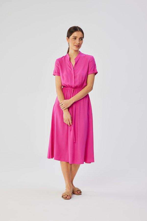 Pink Daydress in Day Dresses with Viscose