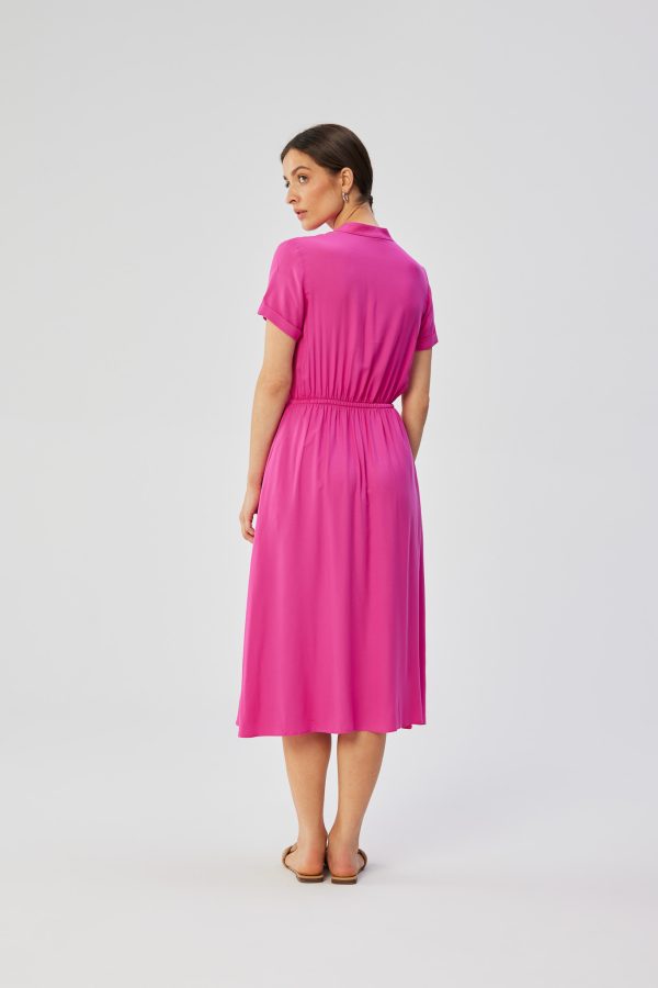 Pink Daydress in Day Dresses with Viscose