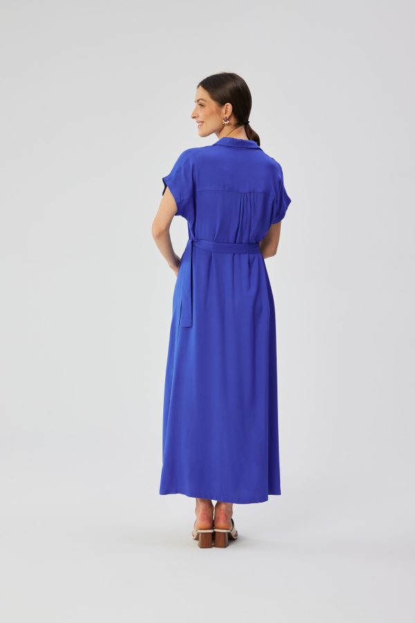 Blue Daydress in Day Dresses with Viscose