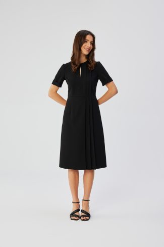 Black Cocktail Dress in Formal Dresses, Cocktail Dresses with Spandex, Polyester and Viscose