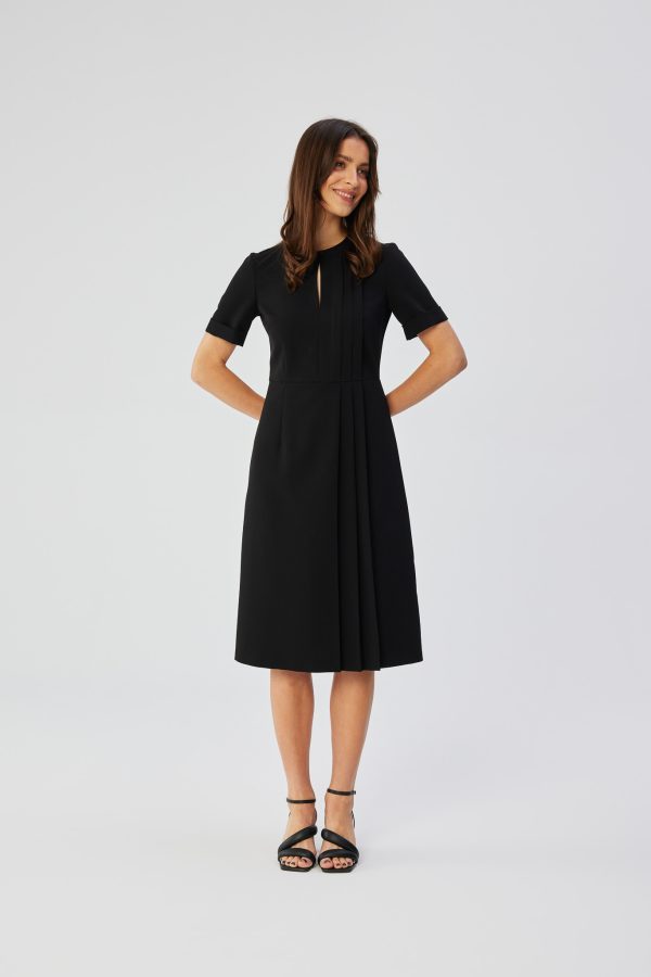 Black Cocktail Dress in Formal Dresses, Cocktail Dresses with Spandex, Polyester and Viscose