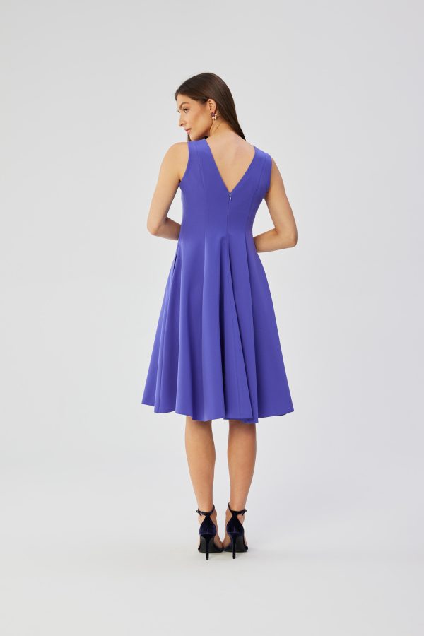 Violet Daydress in Day Dresses with Spandex, Polyester and Viscose