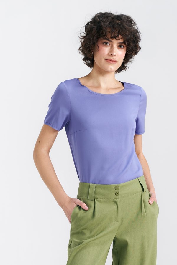 violet Blouse model 193804 Nife