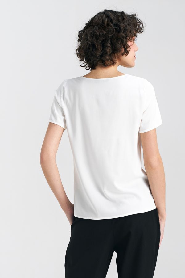 beige Blouse model 193806 Nife