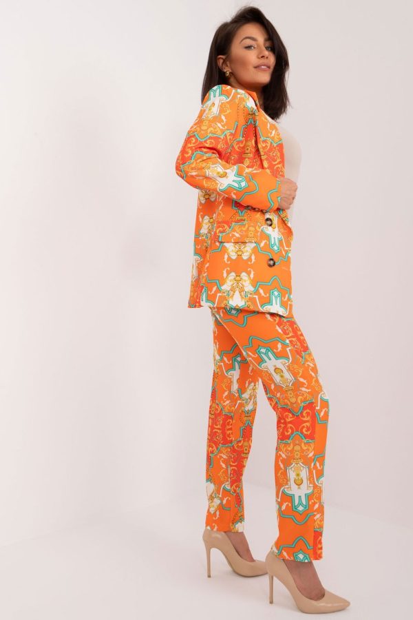 Pink Set in Pants, Trousers, Shorts with Spandex and Polyester