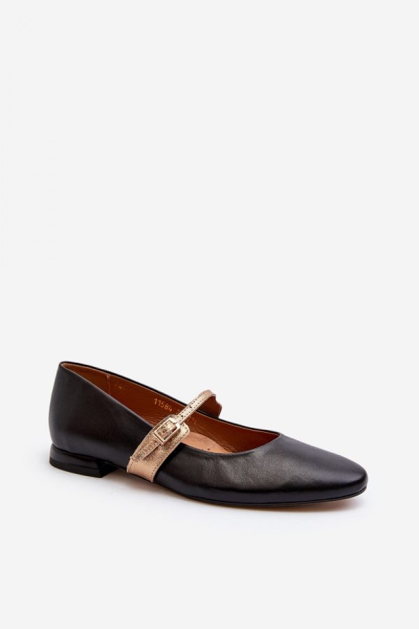 black Ballet flats model 194359 Step in style
