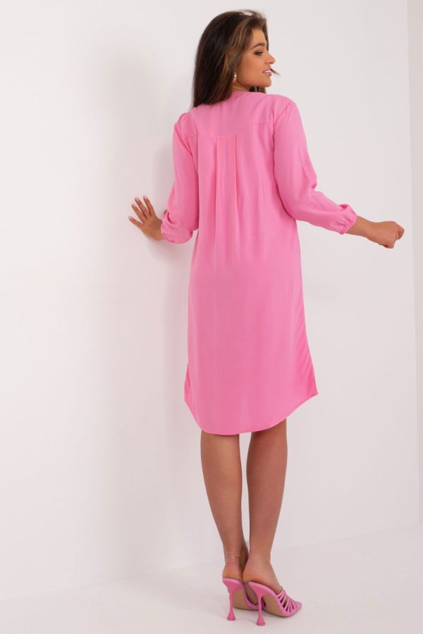 Pink Daydress in Day Dresses with Viscose