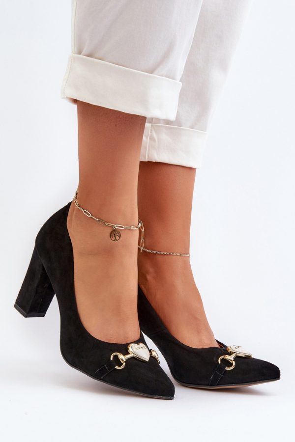 black Block heel pumps model 194666 Step in style