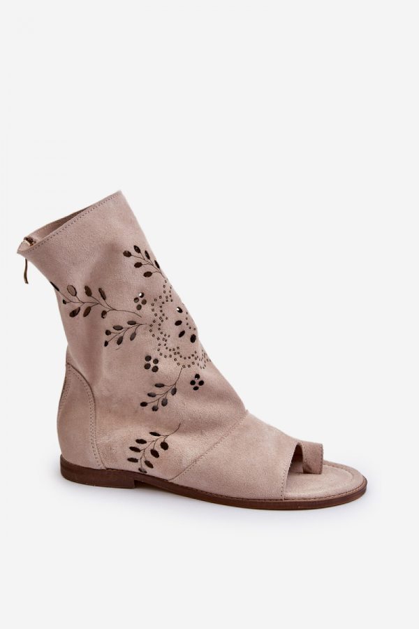 beige Sandals model 194672 Step in style