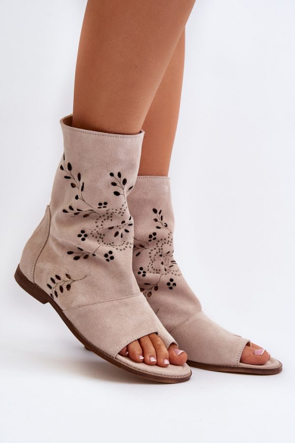 beige Sandals model 194672 Step in style